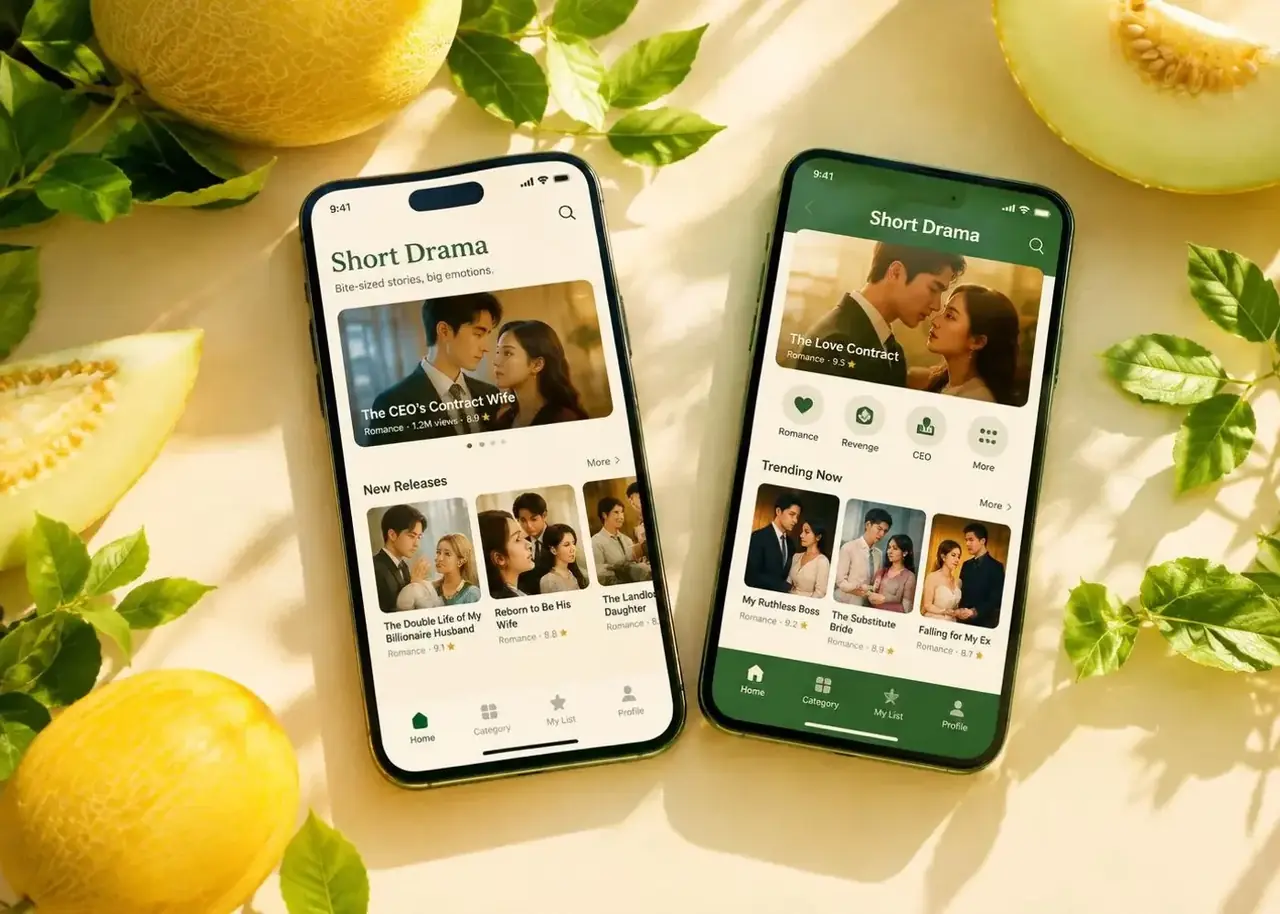 漫剧红果 下载APP 漫剧红果APP 界面展示与下载引导图